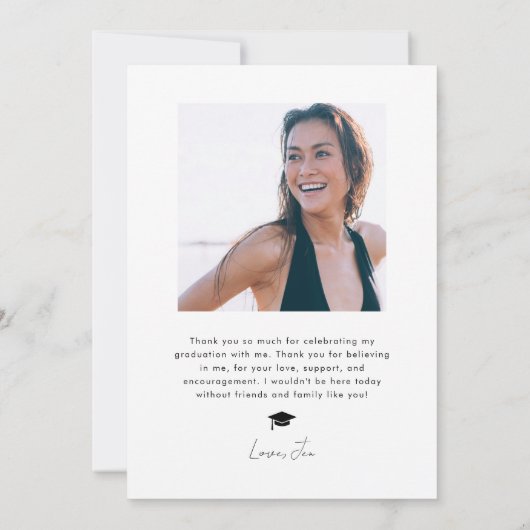 In mijn Afstuderen Era Afstuderen Aankondiging (Achterkant)