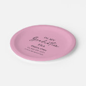 In mijn afstuderen tijdperk grappig Afstuderen Papieren Bordje (Gekanteld)