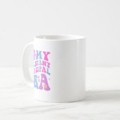 In mijn assistent schoolhoofd tijdperk laatste sch koffiemok (Voorkant links)