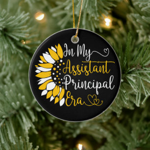 In mijn assistent schoolhoofd tijdperk leraar grap keramisch ornament