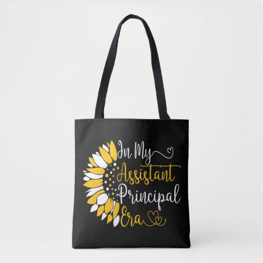 In mijn assistent schoolhoofd tijdperk leraar grap tote bag (Voorkant)