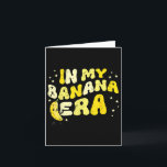 In Mijn Bananen Tijdperk Groovy Grappige Fruit Voe Kaart<br><div class="desc">In Mijn Bananen Tijdperk Groovy Grappige Fruit Voedsel Meme Vrouwen Mannen Kinderen</div>