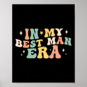 In mijn beste man tijdperk bruidegom bruiloft vrij poster (Voorkant)