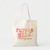 In Mijn Betrokken Era Verloving Gift Custom Financ Tote Bag (Voorkant)