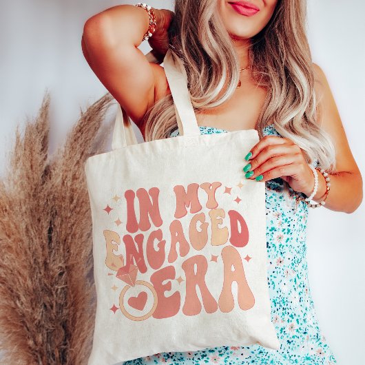 In Mijn Betrokken Era Verloving Gift Custom Financ Tote Bag