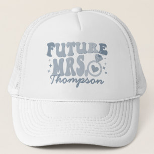 In Mijn Betrokken Era Verloving Gift Custom Financ Trucker Pet