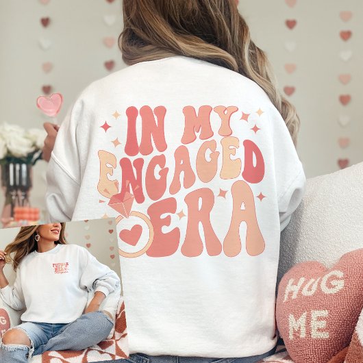 In Mijn Betrokken Era Verloving Gift Custom Financ Trui