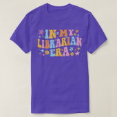 In mijn bibliothecaire tijd t-shirt (Design voorkant)