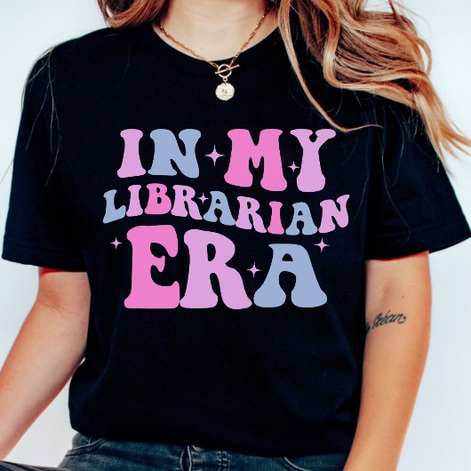 In mijn bibliothecaire tijd t-shirt