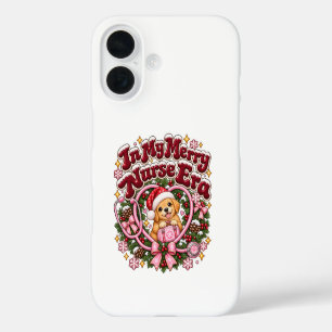 In Mijn Blijde Verpleegster Tijdperk Kerst Custom iPhone 16 Hoesje
