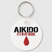 In mijn bloed AIKIDO Sleutelhanger (Voorkant)