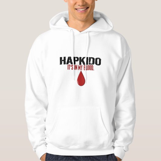 In mijn bloed HAPKIDO Hoodie (Voorkant)