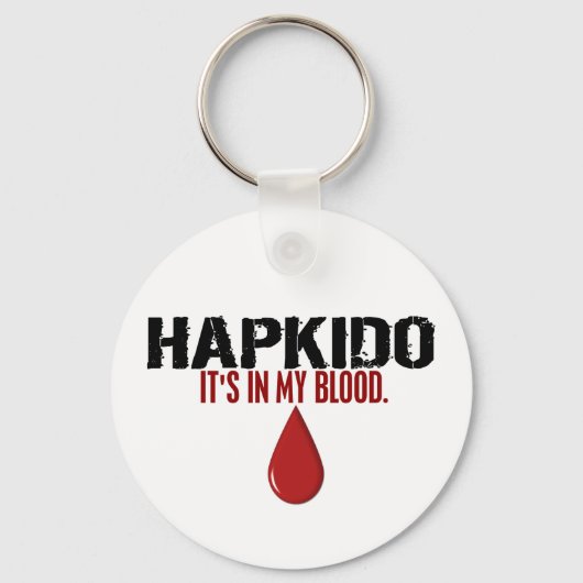 In mijn bloed HAPKIDO Sleutelhanger (Voorkant)