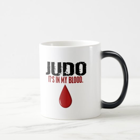 In mijn bloed JUDO Magische Mok (Rechts)