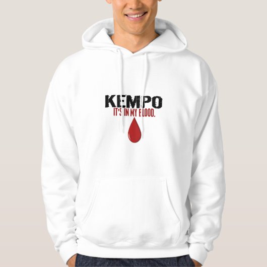 In mijn bloed KEMPO Hoodie (Voorkant)