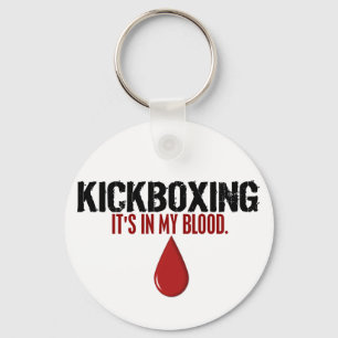 In mijn bloed KICKBOXE Sleutelhanger