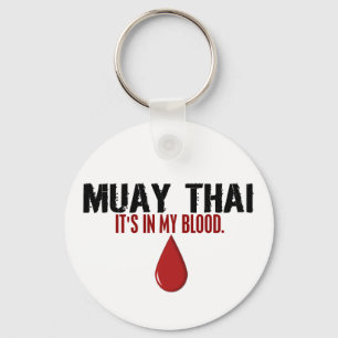 In mijn bloed MUAY THAI Sleutelhanger