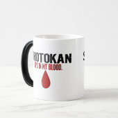 In mijn bloed SHOTOKAN Magische Mok (Voorkant links)