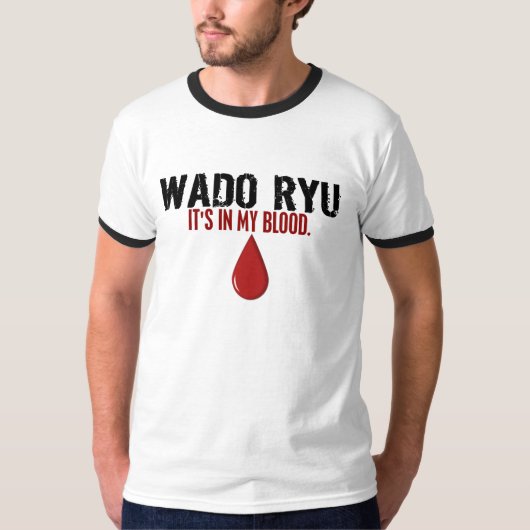 In mijn bloed WADO RYU T-shirt (Voorkant)