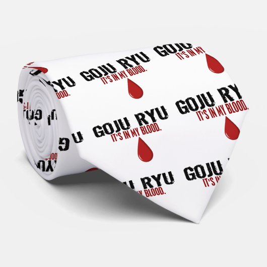 In mijn bloedgojU RYU Stropdas (Opgerold)