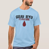 In mijn bloedgojU RYU T-shirt (Voorkant)