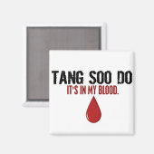 In mijn bloedTANG SOO DOE Magneet (Voorkant / Achterkant)