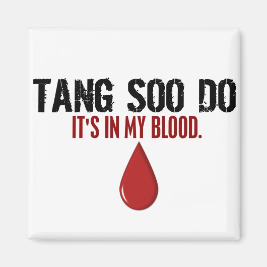 In mijn bloedTANG SOO DOE Magneet (Voorkant)