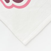 In mijn boekentijdperk fleece deken (Hoek)