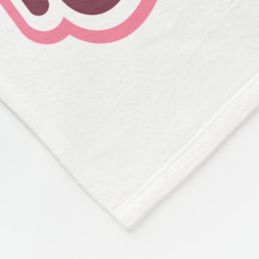 In mijn boekentijdperk fleece deken (Hoek)