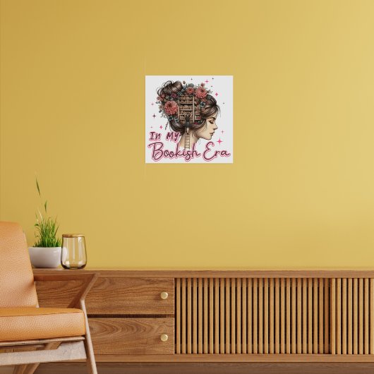 In mijn boekentijdperk poster (Woonkamer 2)