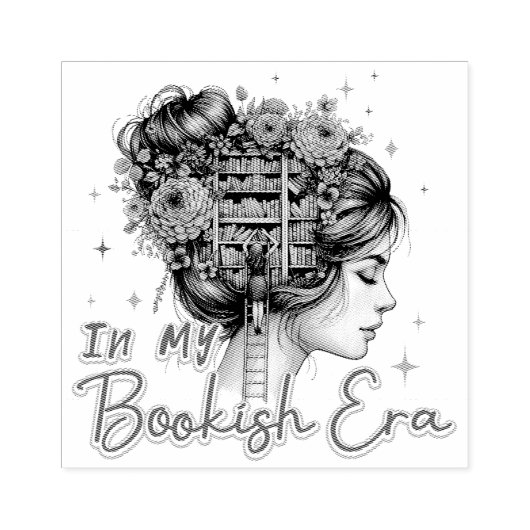 In mijn boekentijdperk rubberstempel (Afrduk)