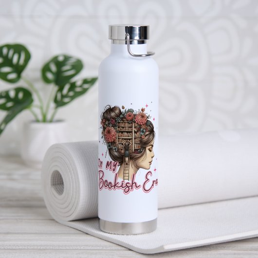 In mijn boekentijdperk waterfles (Yoga (Gedraaid)  )