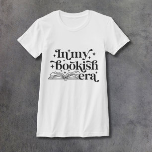 In Mijn BoekenTijdperk Zwarte Inkt Dames Maten T-shirt