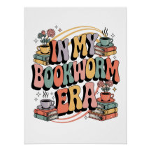In mijn boekenwurm tijdperk - Retro Groovy 70's Ae
