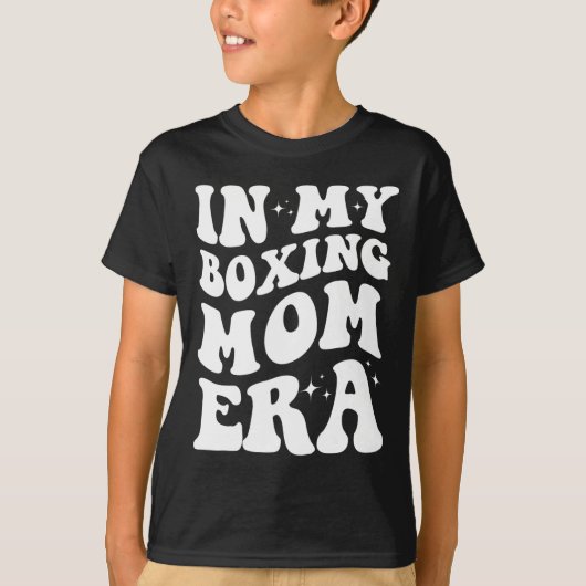 In Mijn Boksen Moeder Era Shirt Grappig Boksen Moe (Voorkant)