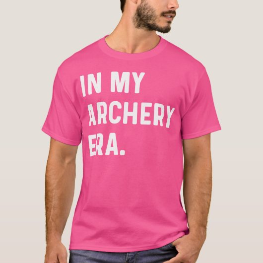 In mijn boogschieten tijdperk Recurve Barebow Comp T-shirt (Voorkant)