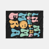 In mijn bowling mama tijdperk vieren Moederdag Fleece Deken (Voorkant (Horizontaal))