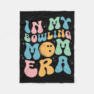 In mijn bowling mama tijdperk vieren Moederdag Fleece Deken