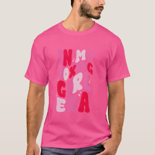 In mijn Boxing Girl Era Boxer Fighter Boxing Hands T-shirt