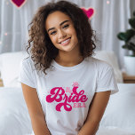 In mijn bruid Era Retro Type en Trouwring T-shirt<br><div class="desc">In My Bride Era Retro Type en Trouwring T-shirt</div>
