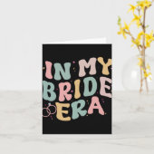 In mijn bruid tijdperk bruiloft Verloving haar om  Kaart (Gele Bloem)