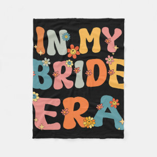 In Mijn Bruid Tijdperk Groovy Bachelorette Feest B Fleece Deken
