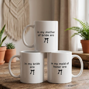 In Mijn BruidsTijdperk Minimalistische Boog Flirt  Koffiemok