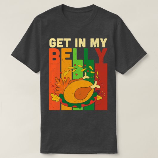 In mijn buik t-shirt (Design voorkant)