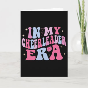 In Mijn Cheer Leader Tijdperk Cheerleading Groovy  Kaart