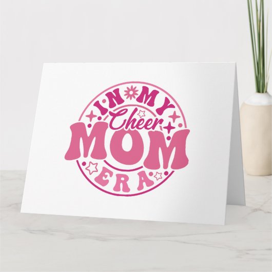 In mijn cheer mam tijdperk kaart (Voorkant)