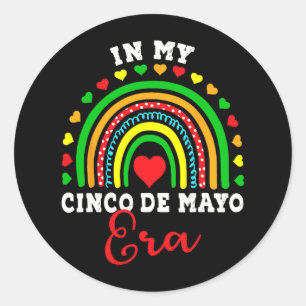 In mijn Cinco de Mayo Era Nacho Gemiddelde Fiesta Ronde Sticker