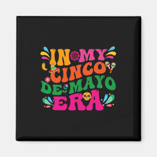 In mijn Cinco de Mayo tijdperk Groovy Nacho gemidd Magneet