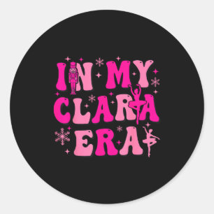 In Mijn Clara Tijdperk Notenkraker Ballet Clara Su Ronde Sticker