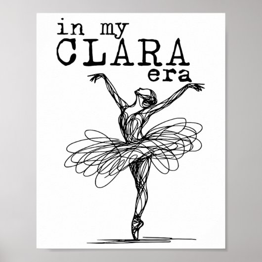 In Mijn Clara Tijdperk Poster (Voorkant)